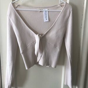 Pacsun LA Hearts tie long sleeve NWT!